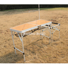 Tabla plegable que acampa multifuncional de la aleación de aluminio, tabla plegable portátil al aire libre